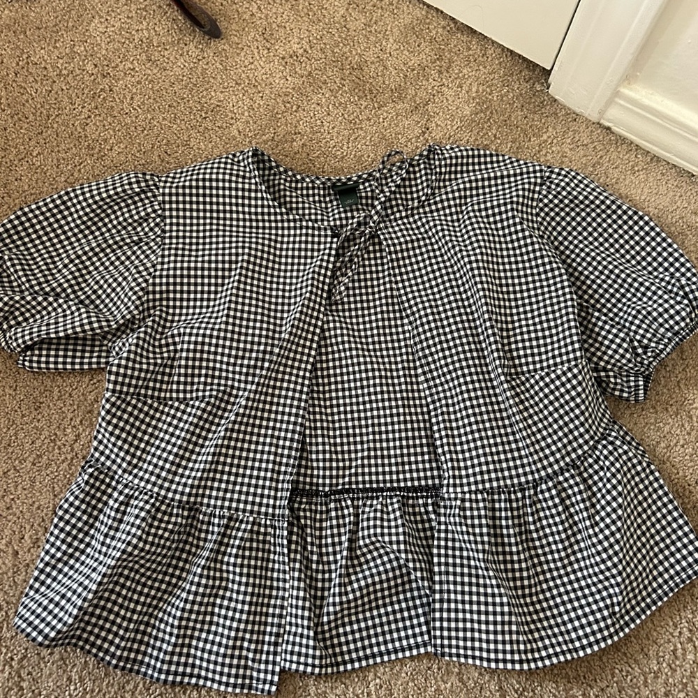 Wild Fable Kids Gingham Blouse